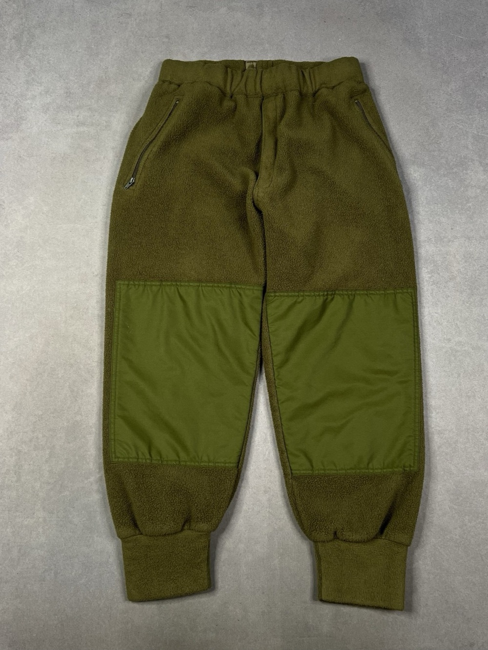 Vintage Military Combat Sweatpants Olive Green